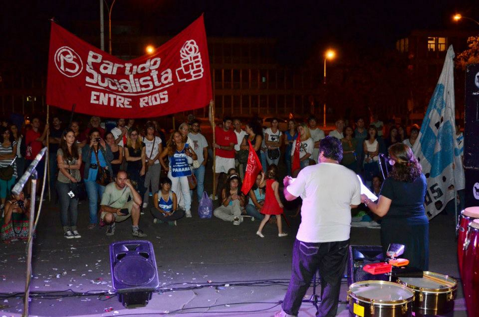 ps entre rios marcha