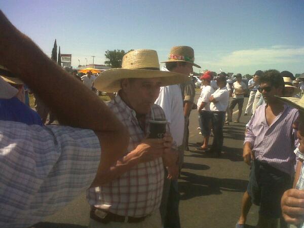 Ruralistas se movilizaron a la Ruta 14 por la Reforma&nbsp;Tributaria