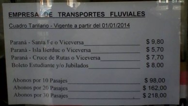 etacer fluviales precios ventanilla