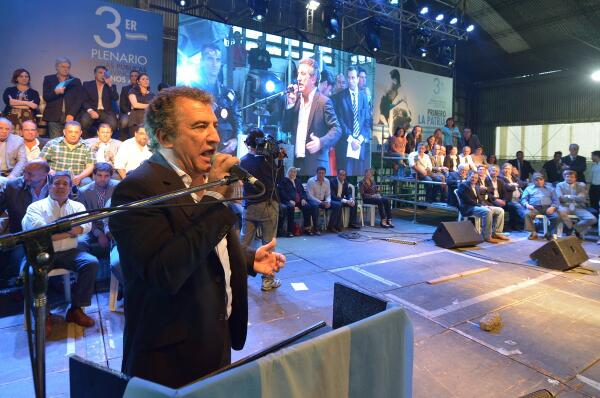 Mariotto junto a Scioli, Boudou y&nbsp;Urribarri