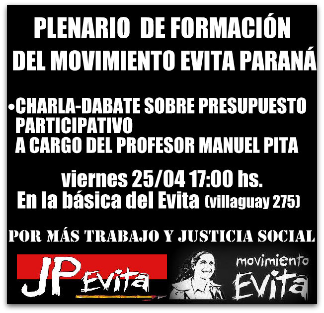 evita PLENARIO