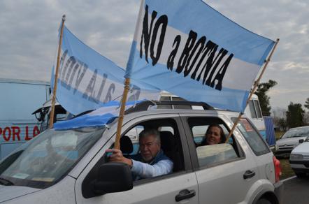 Nueva movilización para que se vaya Botnia&nbsp;UPM