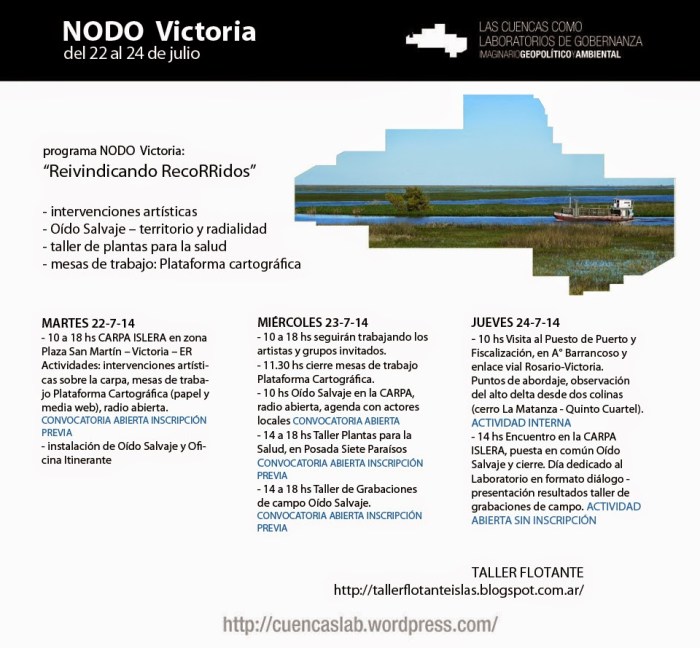 afiche agenda NodoV