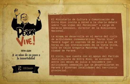 ciclo peron vive 18 julio