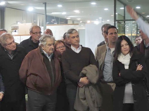 Pepe Mujica visitó la represa Salto&nbsp;Grande