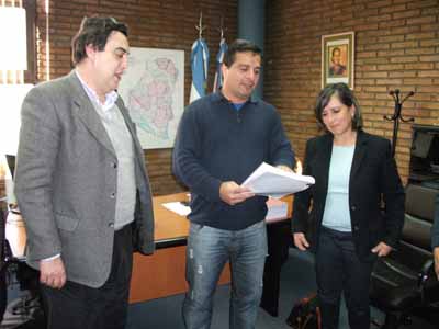 Casaretto recibió a Bargagna y&nbsp;Monge