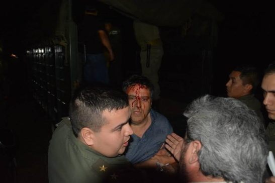 fracking gendarmería concordia represión