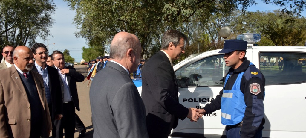 Entregaron patrulleros a las jefaturas de Federal y&nbsp;Feliciano