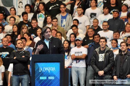 Máximo Kirchner: «El futuro no puede ser de los&nbsp;violentos»