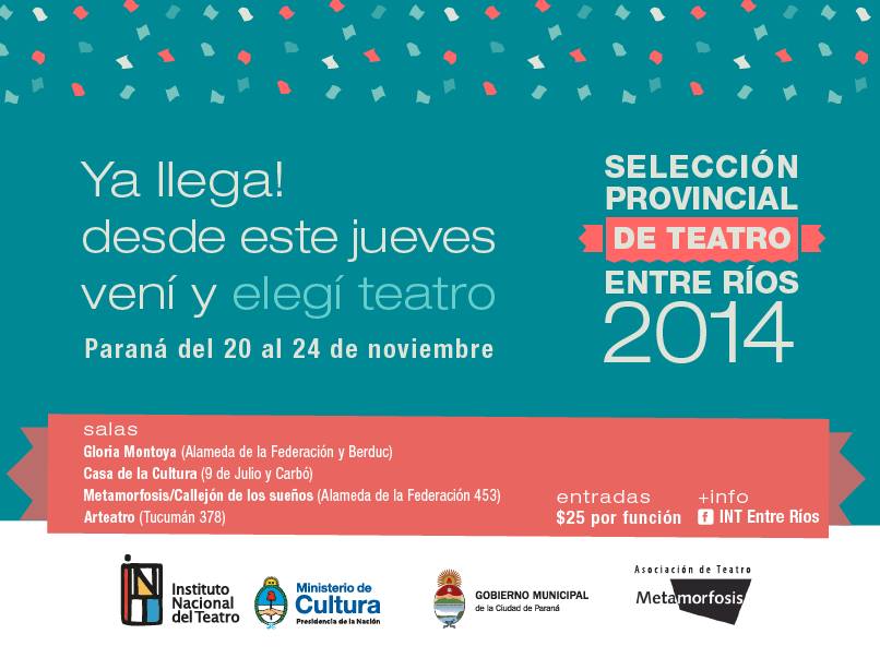 Se desarrolla la Selección Provincial de&nbsp;Teatro