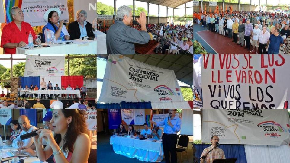 congreso frente guasu izquierda paraguay