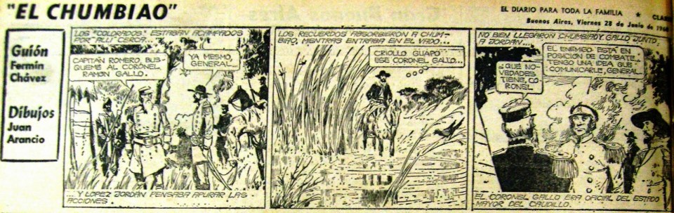 El Chumbiao, un montonero de historieta (2)