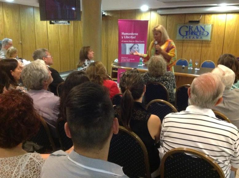 Lilita Carrió en Entre&nbsp;Ríos