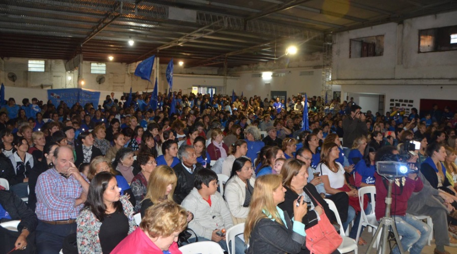 Solanas y Blanca Osuna encabezaron un acto de La Jauretche