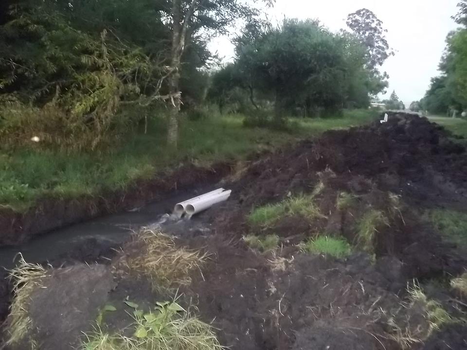 desague cloacal arroyo villaguay