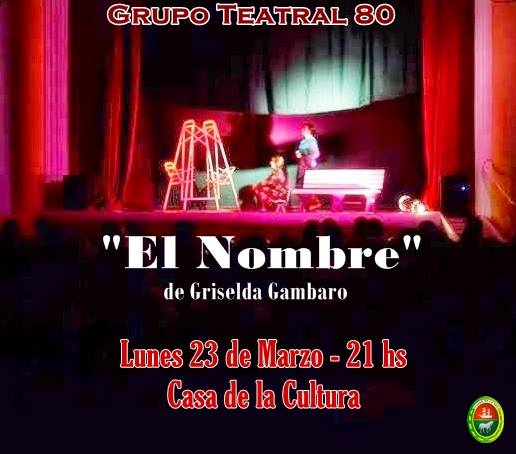 el nombre griselda gambaro teatro