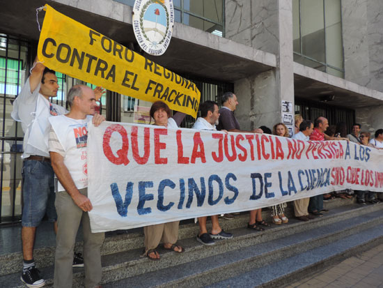 fracking agua potable