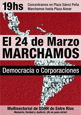 marcha 24 marzo 2015