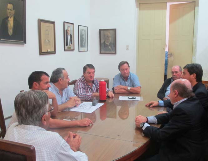 Busti y Zavallo en el Comité&nbsp;Radical