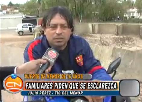 asesinato en concordia habla tio chico