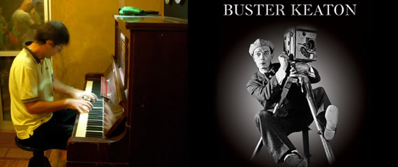 Proyección y Musicalización en vivo de películas de Buster Keaton