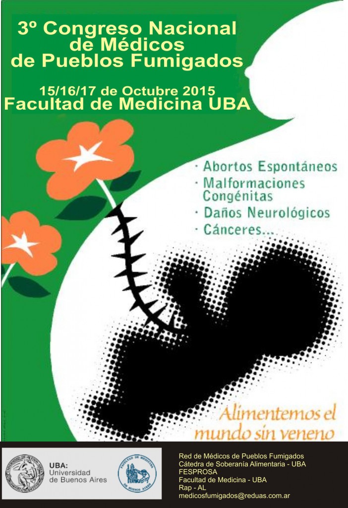 congreso pueblos fumigados médicos