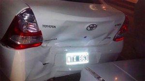 policias de franco chocaron en feliciano