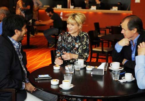 Adrián Fuertes participó del encuentro entre Rabolini y&nbsp;Bordet