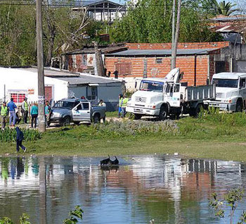 Evacuaron a 11 familias en Concepción del&nbsp;Uruguay