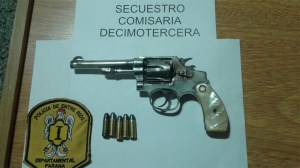 Un hombre fue detenido tras realizar disparos contra vivienda de calle Jorge Newbery