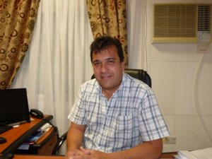 Alfredo Blochinger, intendente de Bovril.