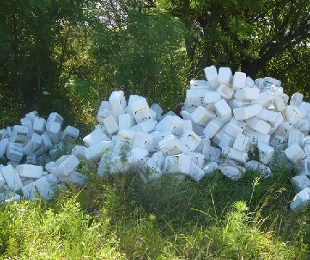 bidones veneno paraquat