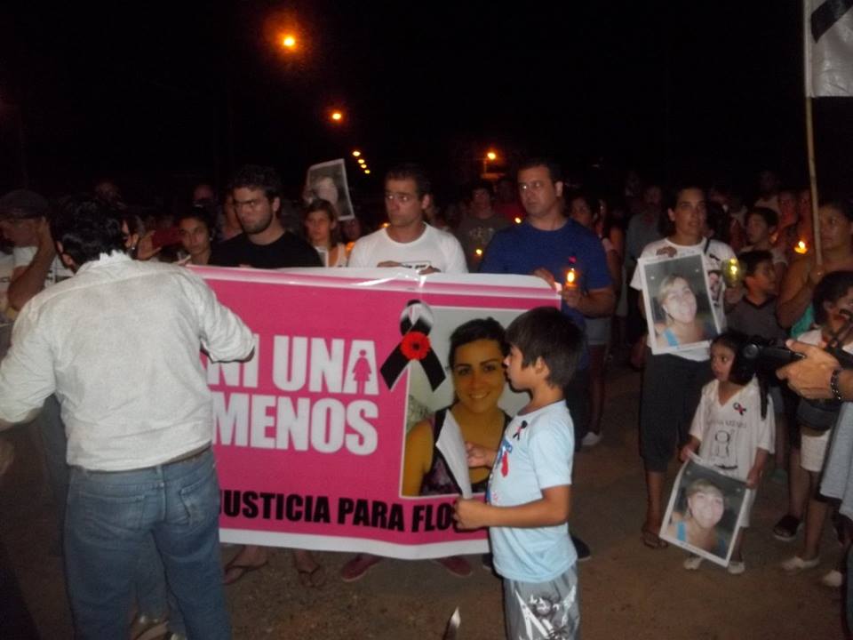 justicia por flor . aprietes en estación yeruá