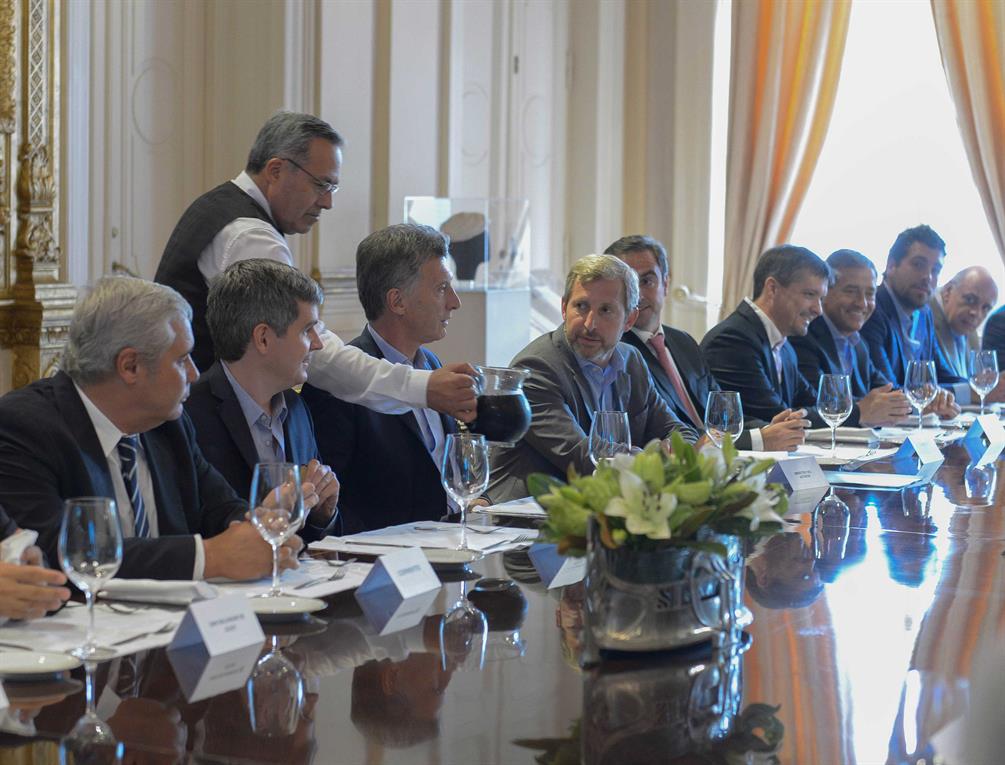 macri varisco almuerzo