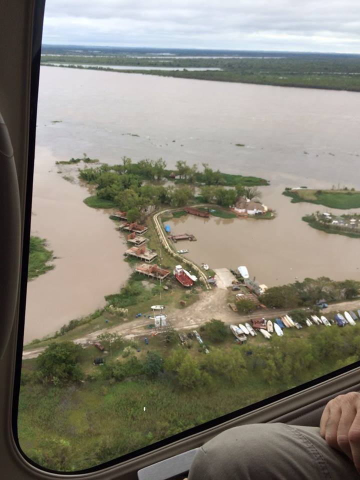 Movilización por terraplén de&nbsp;«Barlovento»