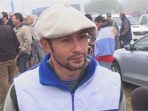 Cristian Schreiner agarró la&nbsp;guadaña