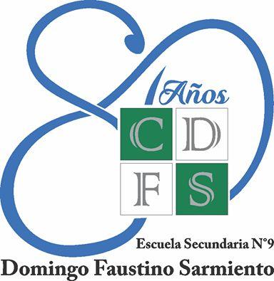 Logo 80 colegio sarmiento