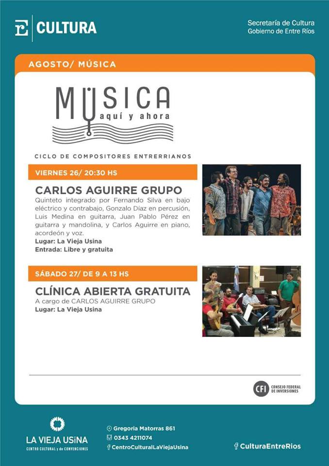 flyer carlos aguirre grupo