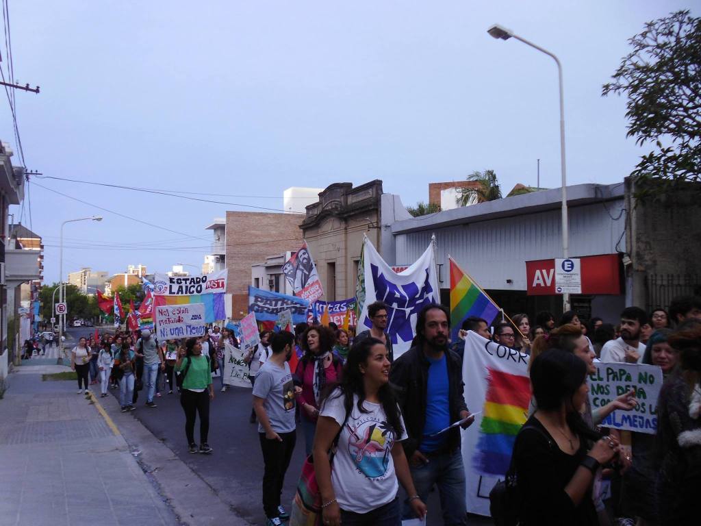 La Marcha del Orgullo Gay recorrió las calles de&nbsp;Paraná