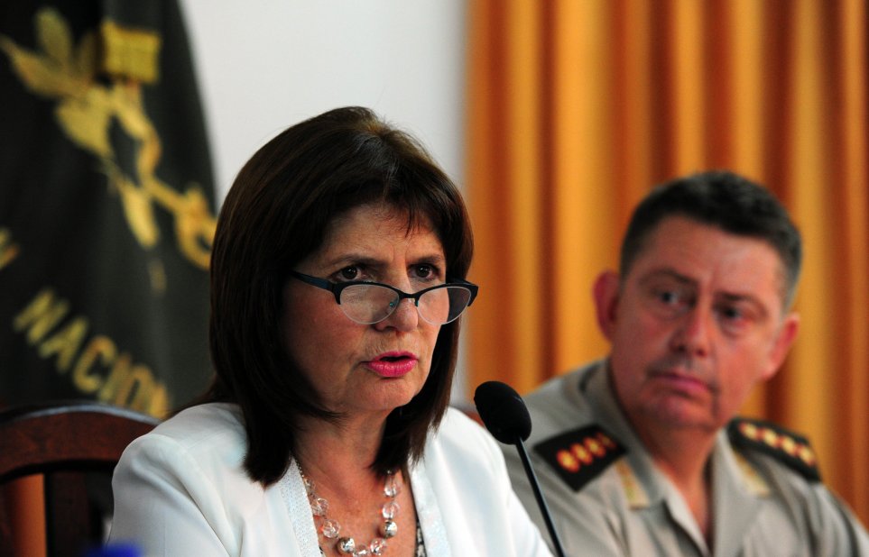 Narcotráfico: Bullrich llega a Entre&nbsp;Ríos