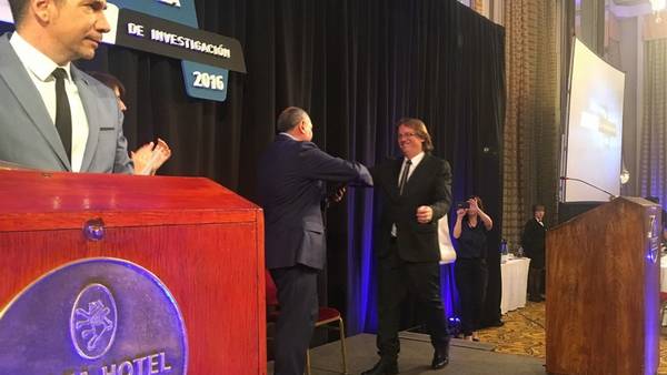 Entregaron otro premio a Daniel&nbsp;Enz