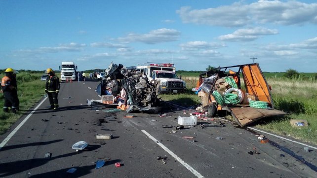 Otra vez la Ruta 6: muere joven en un choque&nbsp;frontal