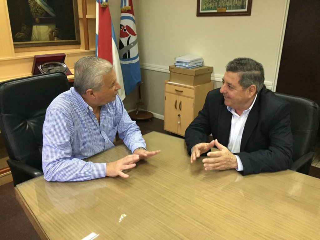 De Ángeli y Lauritto gestionan obra pública para Entre&nbsp;Ríos