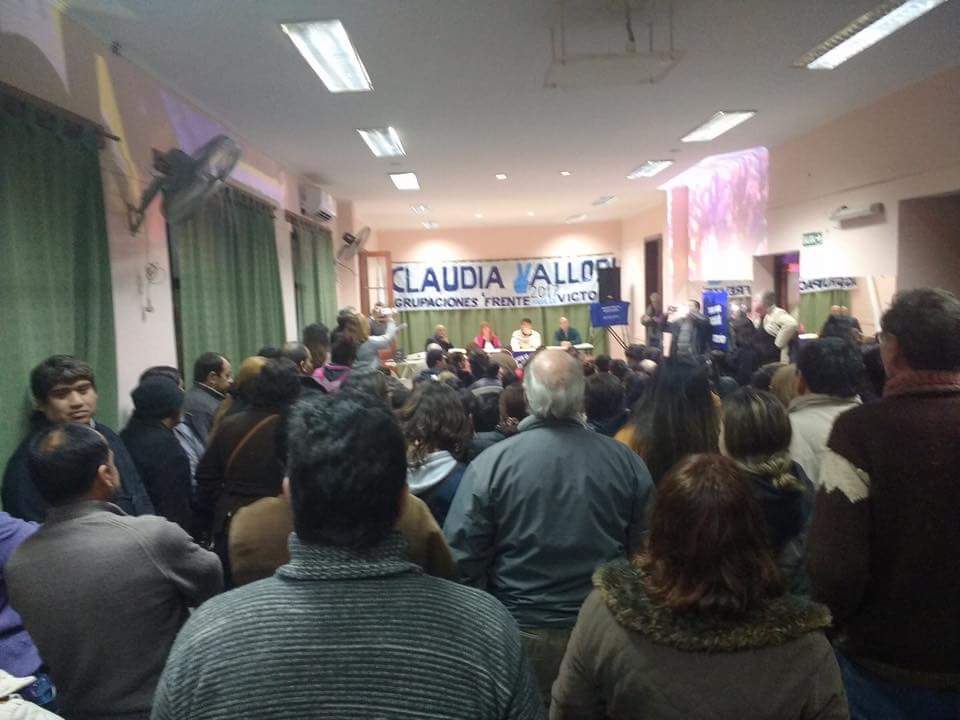 PJ Entre Ríos: Claudia Vallori lanzó su candidatura junto a&nbsp;Barreto