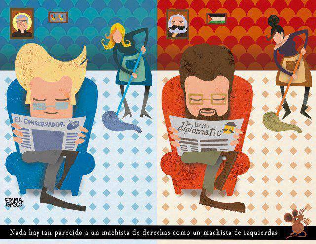 Señales de que soy machista de&nbsp;izquierda