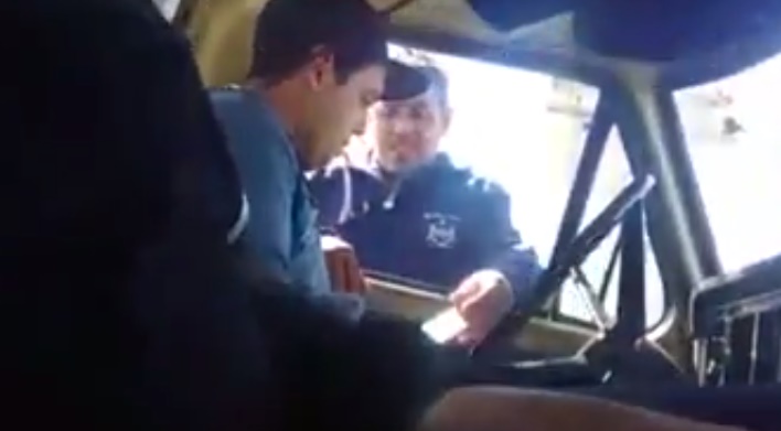 Se viralizó un video con el pago de una&nbsp;coima