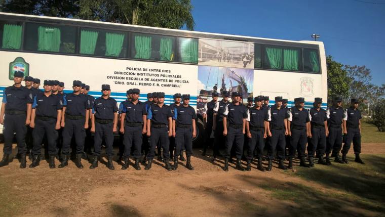 Refuerzo policial en&nbsp;Concordia
