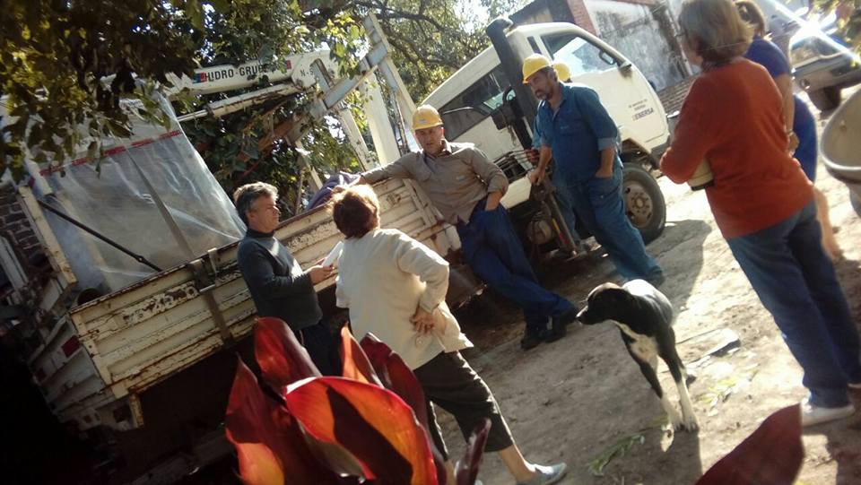 Vecinos pararon una&nbsp;obra