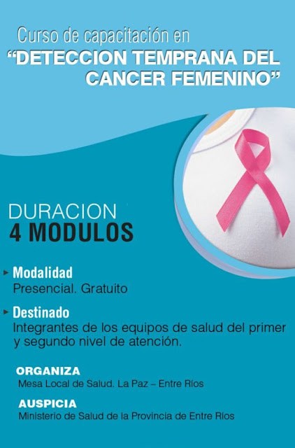 Curso “Detección temprana del cáncer&nbsp;femenino”