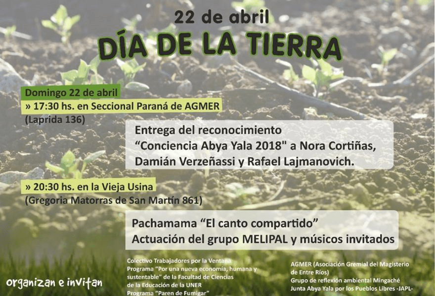 Actividades por el Día de la Madre&nbsp;Tierra